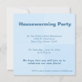 Gepersonaliseerd We've Moved & Housewarming Party  Aankondiging (Achterkant)