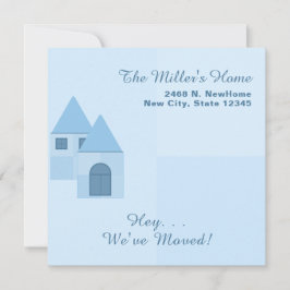 Gepersonaliseerd We've Moved & Housewarming Party  Aankondiging