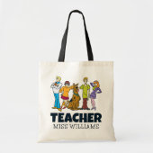 Gepersonaliseerd | Whole Gang 14 Mystery Inc Docen Tote Bag (Voorkant)