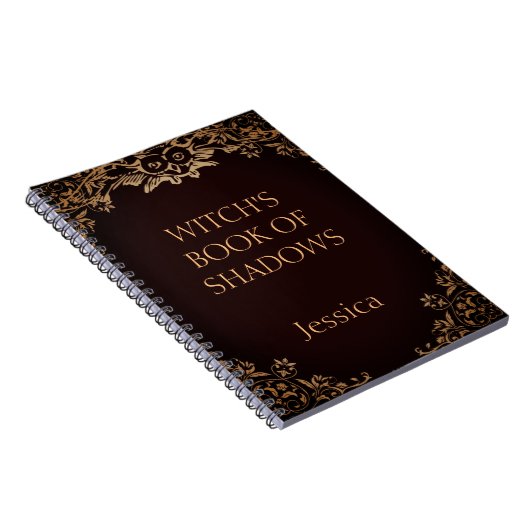 Gepersonaliseerd Wicca Book of Shadows Notitieboek (Rechterzijde)