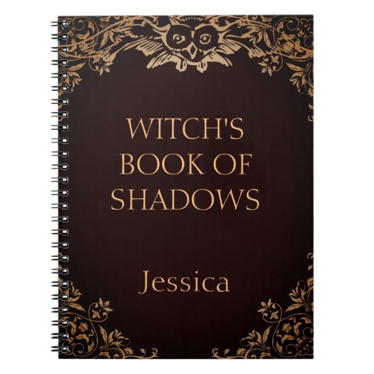 Gepersonaliseerd Wicca Book of Shadows Notitieboek (Voorkant)