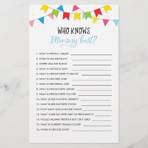 Gepersonaliseerd wie mama het beste kent? Baby sho
