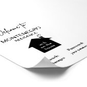 Gepersonaliseerd wifi-bord poster (Hoek)