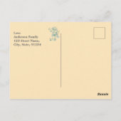 Gepersonaliseerd Wijsheid Gebed met Foto, Naam. .. Briefkaart (Achterkant)