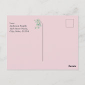 Gepersonaliseerd Wijsheid Gebed met Foto, Naam. .. Briefkaart (Achterkant)