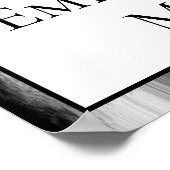 Gepersonaliseerd wil je me Poster trouwen (Hoek)