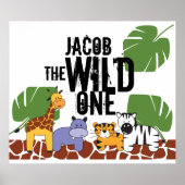 Gepersonaliseerd Wild One Poster (Voorkant)