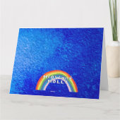 Gepersonaliseerd Wild zwemmen Outdoor zwemmers Kaart (Achterkant)