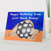 Gepersonaliseerd Wild zwemmen Outdoor zwemmers Kaart (Voorkant)