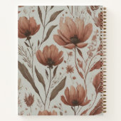 Gepersonaliseerd Wildflower Journal Notitieboek (Achterkant)