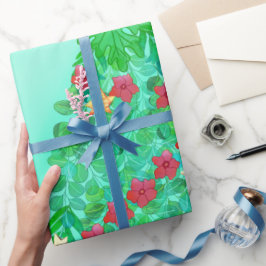 GEPERSONALISEERD WILLEN WE U EEN MERRY CHRISTMAS CADEAUPAPIER