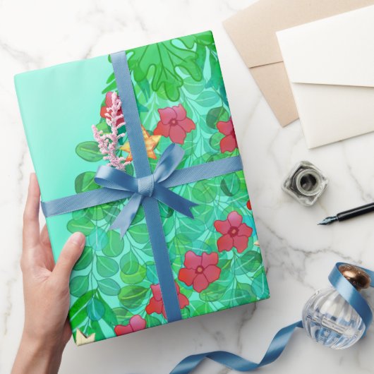 GEPERSONALISEERD WILLEN WE U EEN MERRY CHRISTMAS CADEAUPAPIER (Geschenken)