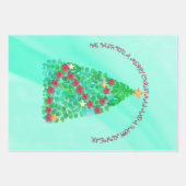 GEPERSONALISEERD WILLEN WE U EEN MERRY CHRISTMAS INPAKPAPIER VEL (Voorkant 2)