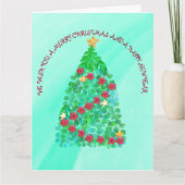 GEPERSONALISEERD WILLEN WE U EEN MERRY CHRISTMAS KAART (Voorkant)