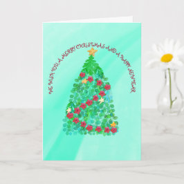 GEPERSONALISEERD WILLEN WE U EEN MERRY CHRISTMAS KAART