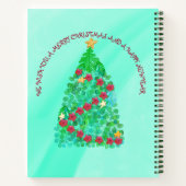 GEPERSONALISEERD WILLEN WE U EEN MERRY CHRISTMAS NOTITIEBOEK (Achterkant)