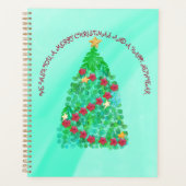 GEPERSONALISEERD WILLEN WE U EEN MERRY CHRISTMAS PLANNER (Voorkant)