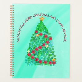 GEPERSONALISEERD WILLEN WE U EEN MERRY CHRISTMAS PLANNER