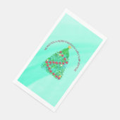 GEPERSONALISEERD WILLEN WE U EEN MERRY CHRISTMAS SERVET (Hoek)