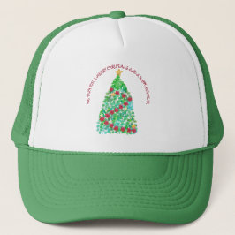 GEPERSONALISEERD WILLEN WE U EEN MERRY CHRISTMAS TRUCKER PET