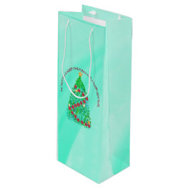 GEPERSONALISEERD WILLEN WE U EEN MERRY CHRISTMAS WIJN CADEAUTAS