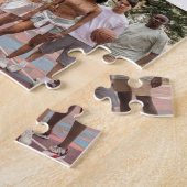 Gepersonaliseerd wit 16 Foto collage Legpuzzel (Zijkant)