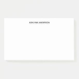 Gepersonaliseerd wit post-it® notes