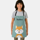 Gepersonaliseerd Woodland Fox Kinder Schort (Insitu)