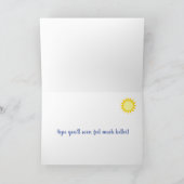 Gepersonaliseerd Word Art Card Feestdagen Kaart (Binnen)