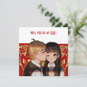 Gepersonaliseerd word jij mijn BAE Rustic Roos Kaa (Staand voorkant)