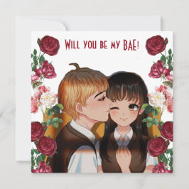 Gepersonaliseerd word jij mijn BAE Rustic Roos Kaa