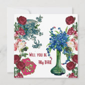 Gepersonaliseerd word jij mijn BAE Rustige Rozen V (Voorkant)