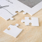 Gepersonaliseerd word jij mijn Bridesmaid foto Legpuzzel (Zijkant)