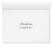 Gepersonaliseerd word jij mijn briefkaart (Binenzijde Horizontaal (Onderkant))