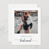 Gepersonaliseerd word jij mijn briefkaart (Voorkant / Achterkant)