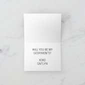 Gepersonaliseerd word jij mijn ouders voorstel (Binnen)