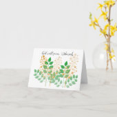 gepersonaliseerd word snel goed Kaart (Gele Bloem)