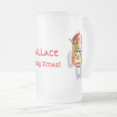 Gepersonaliseerd Xmas Nutkraker King Matglas Bierpul (Voorkant rechts)