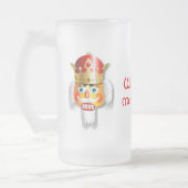 Gepersonaliseerd Xmas Nutkraker King Matglas Bierpul (Links)