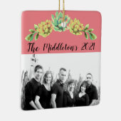 Gepersonaliseerd XMAS Ornament Bohemian Cactus Suc (Rechts)