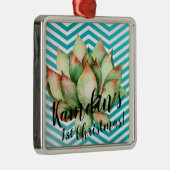 Gepersonaliseerd XMAS Ornament Boho Cacti Cactus S (Rechts)