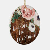 Gepersonaliseerd XMAS Ornament Geometric Garden Ro (Rechts)