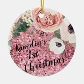 Gepersonaliseerd XMAS Ornament Geometric Garden Ro (Voorkant)