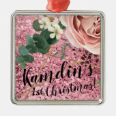 Gepersonaliseerd XMAS Ornament Geometric Garden Ro (Voorkant)