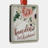 Gepersonaliseerd XMAS Ornament Geometric Garden Ro (Rechts)