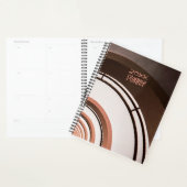 Gepersonaliseerd Year Brown Planner (Display)