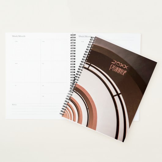 Gepersonaliseerd Year Brown Planner (Display)