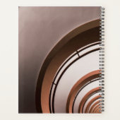 Gepersonaliseerd Year Brown Planner (Achterkant)