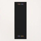 Gepersonaliseerd yogamat met Company Logo Promotio (Voorkant)