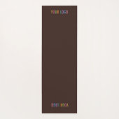 Gepersonaliseerd yogamat met Company Logo Promotio (Achterkant)